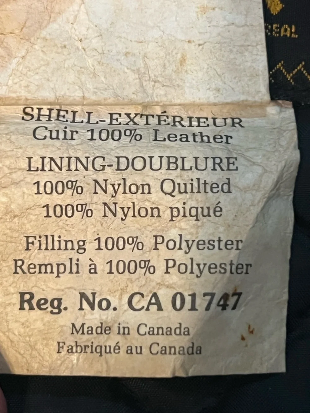 Bristol Golden Crown Black Leather Fringe Western/Biker Jacket. Size M. EUC - Picture 12 of 16